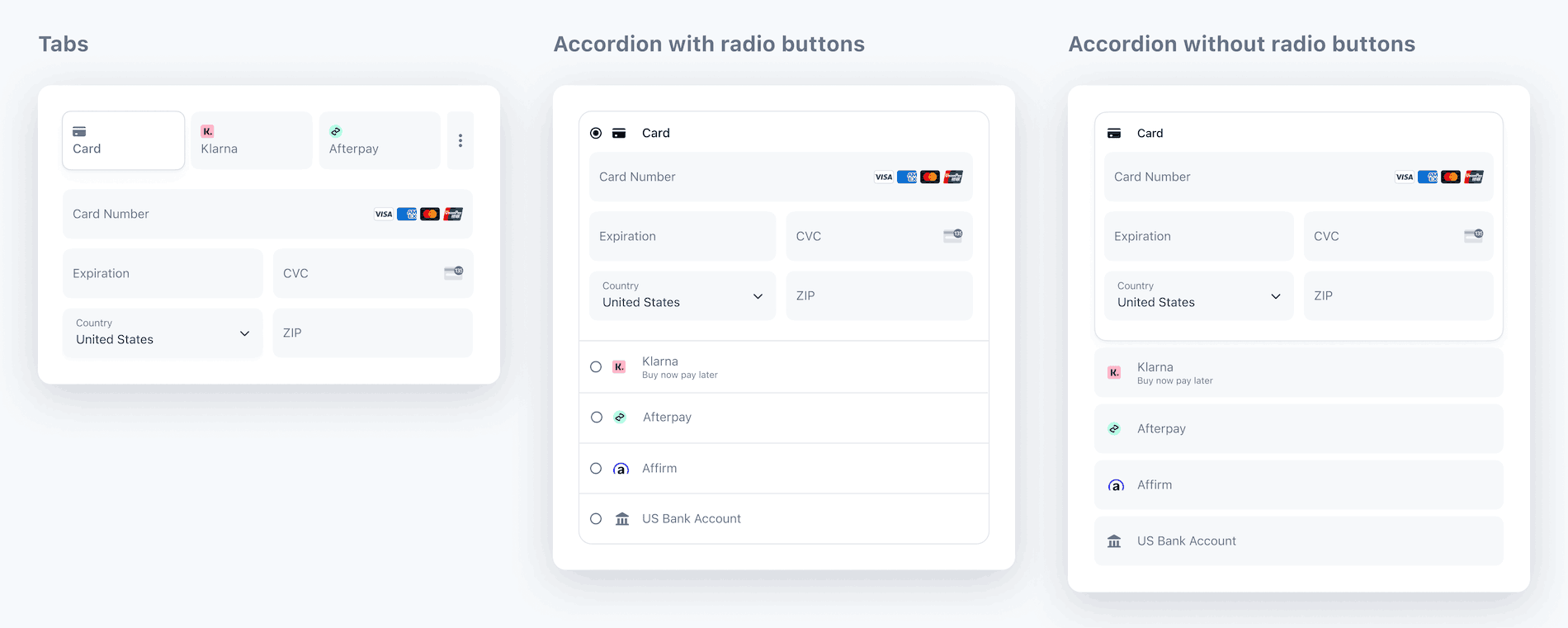 Payment Lement Layout